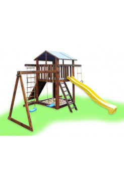 Детская площадка деревянная для улицы Играйка №2